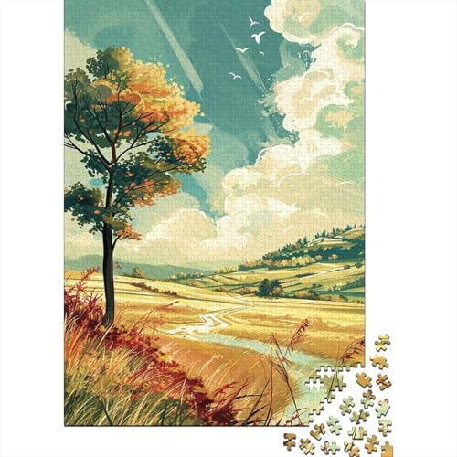 Bible Landscape 1000 Stück Puzzles Lernspiel Spielzeug Geschenk Geschicklichkeitsspiel Für Die Ganze Familie Puzzle Für Erwachsene Und Kinder Ab 14 Jahren 1000pcs (75x50cm) von GAOYUCHUN