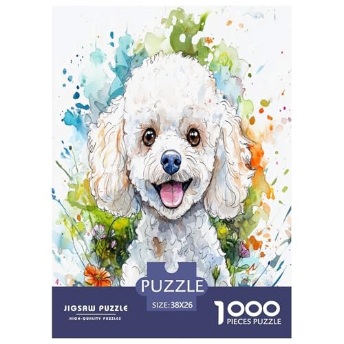 Bichon Frise Puzzle 1000-teilige Schwer Puzzle Spielzeug Lernspiel Impossible Herausforderung Spielzeug Für Erwachsene Kinder 38x26cm/1000pcs Bichon Frise Puzzle 1000-teilige Schwer Puzzle Spielzeug Lernspiel Impossible Herausforderung Spielzeug Für Erwachsene Kinder 38x26cm/1000pcs von GAOYUCHUN