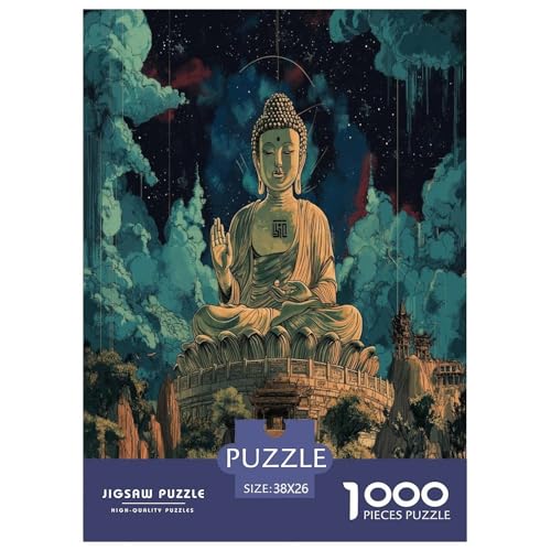 Buddha Puzzle 1000-teilige Schwer Puzzle Spielzeug Pädagogisches Spiel Impossible Herausforderung Spielzeug Für Erwachsene Und Kinder in Bewährter 38x26cm/1000pcs Buddha Puzzle 1000-teilige Schwer Puzzle Spielzeug Pädagogisches Spiel Impossible Herausforderung Spielzeug Für Erwachsene Und Kinder in Bewährter 38x26cm/1000pcs von GAOYUCHUN