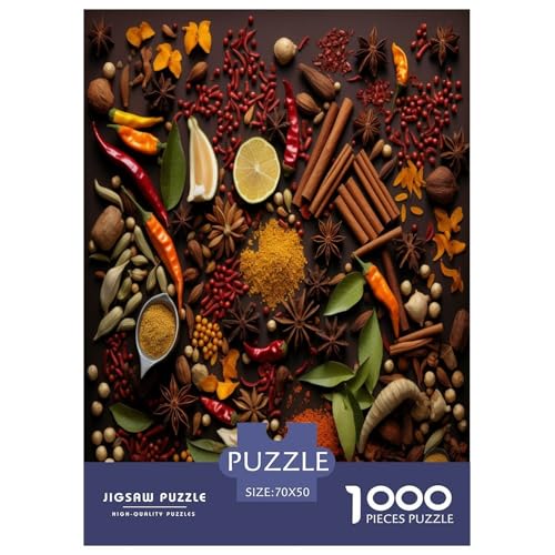 Bunte Gewürze Puzzles 1000 Teile Schwer Puzzle Spielzeug Pädagogisches Spiel Impossible Herausforderung Spielzeug Für Erwachsene Und Kinder Ab 14 Jahren 70x50cm/1000pcs Bunte Gewürze Puzzles 1000 Teile Schwer Puzzle Spielzeug Pädagogisches Spiel Impossible Herausforderung Spielzeug Für Erwachsene Und Kinder Ab 14 Jahren 70x50cm/1000pcs von GAOYUCHUN