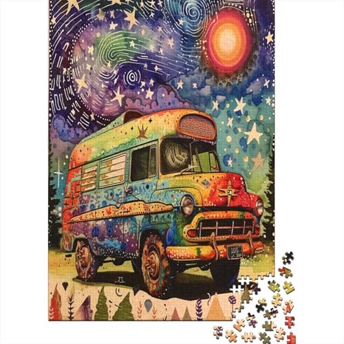 Car 1000 Teile Puzzle Für Erwachsene Geschicklichkeitsspiel Für Die Ganze Familie Für Erwachsene Und Kinder Ab 12 Jahren 1000pcs (75x50cm) von GAOYUCHUN