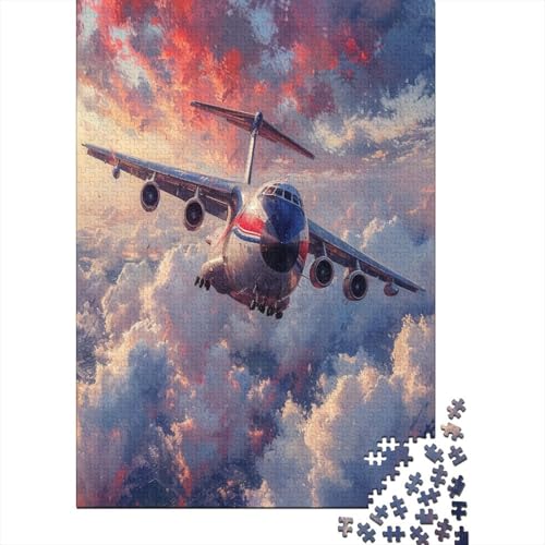 Cargo Plane 300 Teile Puzzle Für Erwachsene Lernspiel Spielzeug Geschenk Für Erwachsene Und Kinder Ab 12 Jahren 300pcs (40x28cm) von GAOYUCHUN