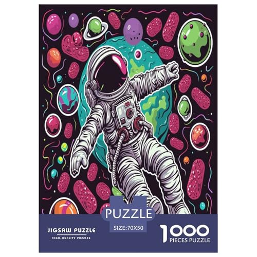 Cartoon Astronaut3 Puzzle 1000-teilige Schwer Puzzle Spielzeug Pädagogisches Spiel Impossible Herausforderung Spielzeug Für Erwachsene Und Kinder Ab 14 Jahren 70x50cm/1000pcs Cartoon Astronaut3 Puzzle 1000-teilige Schwer Puzzle Spielzeug Pädagogisches Spiel Impossible Herausforderung Spielzeug Für Erwachsene Und Kinder Ab 14 Jahren 70x50cm/1000pcs von GAOYUCHUN