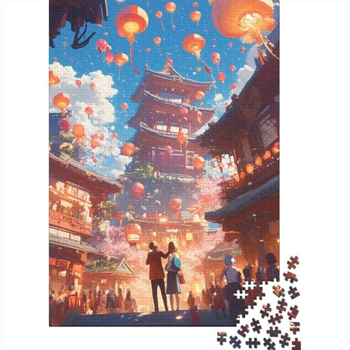 Chinese New Year Puzzle 1000 Teile Geschenkideen Holzpuzzle Erwachsene UnregelmaBige Einzigartige Für Erwachsene Und Kinder Ab 12 Jahren 1000pcs (75x50cm) von GAOYUCHUN