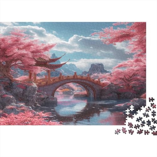 Chinesischer Dragon 1000 Jigsaw Puzzle für Liebe und Freund Holzpuzzle Familie oder Kinder Puzzle 1000 Teile (75 x 50 cm) von GAOYUCHUN