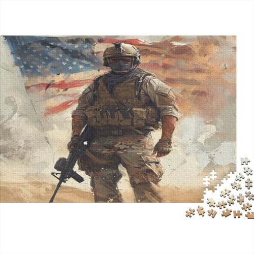 Conscript 1000 Teile Puzzle Spiele Entspannung und Intelligenz, um Stress abzubauen, Puzzle für Erwachsene und Familien, 1000 Stück (75 x 50 cm) von GAOYUCHUN