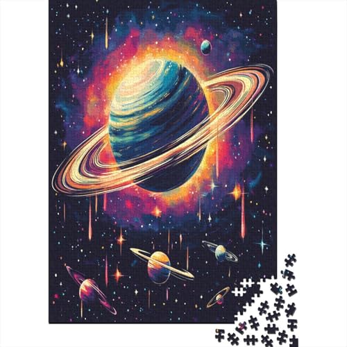 Cosmic Starry Sky Puzzle 1000 Teile Geschenkideen Holzpuzzle Erwachsene UnregelmaBige Einzigartige Für Erwachsene Und Kinder Ab 12 Jahren 1000pcs (75x50cm) von GAOYUCHUN