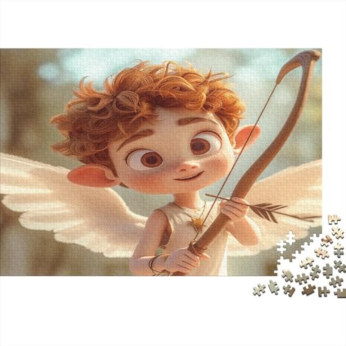 Cupid Puzzle 1000 Teile Für Erwachsene Puzzles Lernspiel Spielzeug Geschenk Puzzle Für Erwachsene Und Kinder Ab 14 Jahren 1000pcs (75x50cm) von GAOYUCHUN