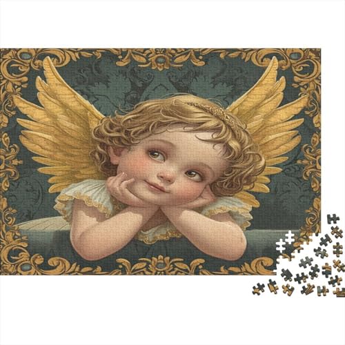 Cute Cherub 300-teiliges Puzzle Für Erwachsene Kinder Geschicklichkeitsspiel Für Die Ganze Familie Für Erwachsene Und Kinder Ab 12 Jahren 300pcs (40x28cm) von GAOYUCHUN