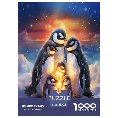 Cute Pinguin Puzzles 1000 Teile Schwer Puzzle Spielzeug Lernspiel Impossible Herausforderung Spielzeug Für Erwachsene Und Kinder Ab 14 Jahren 38x26cm/1000pcs Cute Pinguin Puzzles 1000 Teile Schwer Puzzle Spielzeug Lernspiel Impossible Herausforderung Spielzeug Für Erwachsene Und Kinder Ab 14 Jahren 38x26cm/1000pcs von GAOYUCHUN