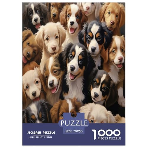 Der Border Collie Puzzle 1000-teilige Schwer Puzzle Spielzeug Lernspiel Impossible Herausforderungsspielzeug Für Erwachsene Und Kinder Ab 12 Jahren 70x50cm/1000pcs Der Border Collie Puzzle 1000-teilige Schwer Puzzle Spielzeug Lernspiel Impossible Herausforderungsspielzeug Für Erwachsene Und Kinder Ab 12 Jahren 70x50cm/1000pcs von GAOYUCHUN