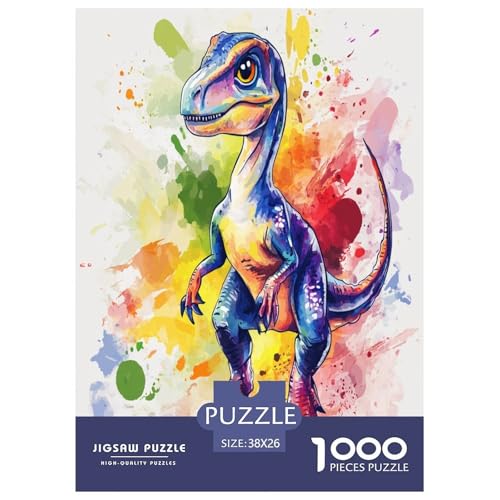Dinosaurier Puzzle 1000 Teile Schwer Puzzle Spielzeug Pädagogisches Spiel Impossible Herausforderung Spielzeug Für Erwachsene Kinder 38x26cm/1000pcs Dinosaurier Puzzle 1000 Teile Schwer Puzzle Spielzeug Pädagogisches Spiel Impossible Herausforderung Spielzeug Für Erwachsene Kinder 38x26cm/1000pcs von GAOYUCHUN