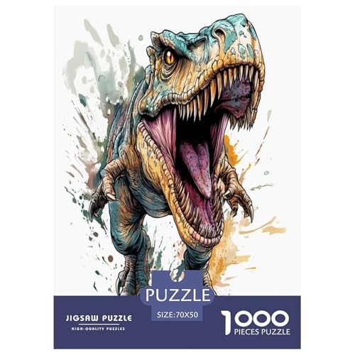 Dinosaurier Puzzles 1000 Teile Schwer Puzzle Spielzeug Lernspiel Impossible Herausforderung Spielzeug Für Erwachsene Und Kinder Ab 14 Jahren 70x50cm/1000pcs Dinosaurier Puzzles 1000 Teile Schwer Puzzle Spielzeug Lernspiel Impossible Herausforderung Spielzeug Für Erwachsene Und Kinder Ab 14 Jahren 70x50cm/1000pcs von GAOYUCHUN