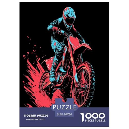 Dirt Bike Puzzle 1000-teilige Schwer Puzzle Spielzeug Lernspiel Impossible Herausforderung Spielzeug Für Erwachsene Kinder 70x50cm/1000pcs Dirt Bike Puzzle 1000-teilige Schwer Puzzle Spielzeug Lernspiel Impossible Herausforderung Spielzeug Für Erwachsene Kinder 70x50cm/1000pcs von GAOYUCHUN