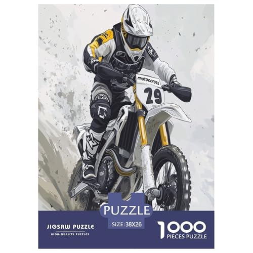 Dirt Bike Puzzles 1000 Teile Schwer Puzzle Spielzeug Pädagogisches Spiel Impossible Herausforderungsspielzeug Für Erwachsene Und Kinder Ab 12 Jahren 38x26cm/1000pcs Dirt Bike Puzzles 1000 Teile Schwer Puzzle Spielzeug Pädagogisches Spiel Impossible Herausforderungsspielzeug Für Erwachsene Und Kinder Ab 12 Jahren 38x26cm/1000pcs von GAOYUCHUN