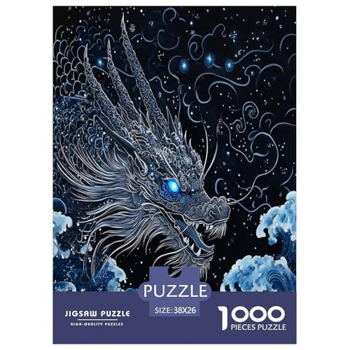 Drachen Puzzles 1000 Teile Schwer Puzzle Spielzeug Pädagogisches Spiel Impossible Herausforderung Spielzeug Für Erwachsene Und Kinder in Bewährter 38x26cm/1000pcs Drachen Puzzles 1000 Teile Schwer Puzzle Spielzeug Pädagogisches Spiel Impossible Herausforderung Spielzeug Für Erwachsene Und Kinder in Bewährter 38x26cm/1000pcs von GAOYUCHUN