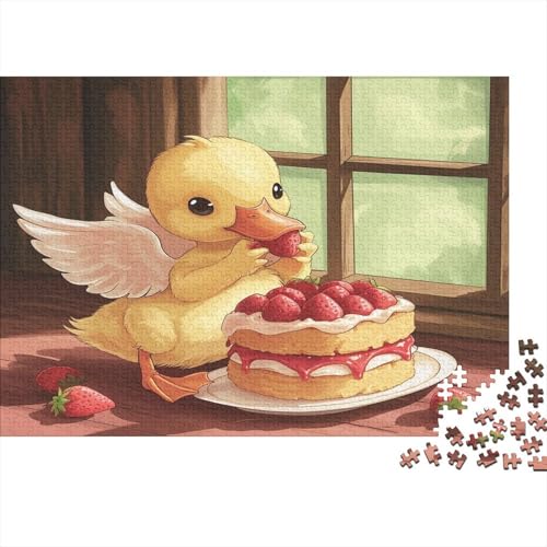 Duckling 1000 Teile Puzzle Puzzle Lernspiele Puzzle Holzpuzzle Familie oder Kinder Puzzle 1000 Teile (75 x 50 cm) von GAOYUCHUN