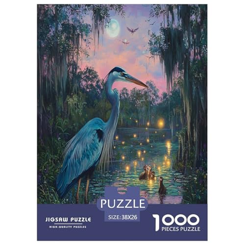 Egret Puzzle 1000 Teile Schwer Puzzle Spielzeug Pädagogisches Spiel Impossible Herausforderungsspielzeug Für Erwachsene Kinder 38x26cm/1000pcs Egret Puzzle 1000 Teile Schwer Puzzle Spielzeug Pädagogisches Spiel Impossible Herausforderungsspielzeug Für Erwachsene Kinder 38x26cm/1000pcs von GAOYUCHUN