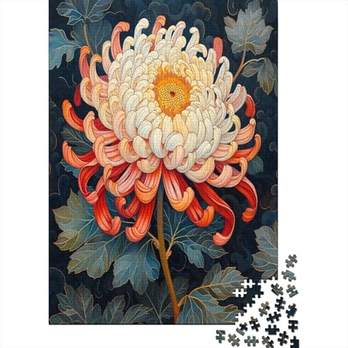 Endive Flower 300 Stück Puzzles Lernspiel Spielzeug Geschenk Geschicklichkeitsspiel Für Die Ganze Familie Puzzle Für Erwachsene Und Kinder Ab 14 Jahren 300pcs (40x28cm) von GAOYUCHUN