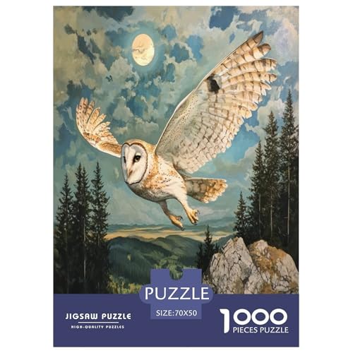 Eule Puzzle 1000 Teile Schwer Puzzle Spielzeug Lernspiel Impossible Herausforderung Spielzeug Für Erwachsene Und Kinder Ab 12 Jahren 70x50cm/1000pcs Eule Puzzle 1000 Teile Schwer Puzzle Spielzeug Lernspiel Impossible Herausforderung Spielzeug Für Erwachsene Und Kinder Ab 12 Jahren 70x50cm/1000pcs von GAOYUCHUN