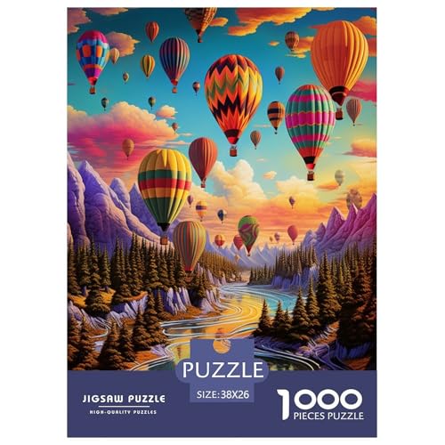 Farbe-coloRot Hot Balloon Puzzles 1000 Teile Schwer Puzzle Spielzeug Pädagogisches Spiel Impossible Herausforderungsspielzeug Für Erwachsene Kinder 38x26cm/1000pcs Farbe-coloRot Hot Balloon Puzzles 1000 Teile Schwer Puzzle Spielzeug Pädagogisches Spiel Impossible Herausforderungsspielzeug Für Erwachsene Kinder 38x26cm/1000pcs von GAOYUCHUN