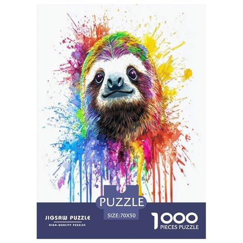 Faulheit Puzzles 1000 Teile Schwer Puzzle Spielzeug Lernspiel Impossible Herausforderungsspielzeug Für Erwachsene Und Kinder in Bewährter 70x50cm/1000pcs Faulheit Puzzles 1000 Teile Schwer Puzzle Spielzeug Lernspiel Impossible Herausforderungsspielzeug Für Erwachsene Und Kinder in Bewährter 70x50cm/1000pcs von GAOYUCHUN