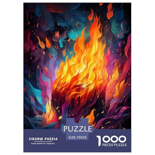 Flammen Puzzle 1000-teilige Schwer Puzzle Spielzeug Lernspiel Impossible Herausforderung Spielzeug Für Erwachsene Kinder 70x50cm/1000pcs Flammen Puzzle 1000-teilige Schwer Puzzle Spielzeug Lernspiel Impossible Herausforderung Spielzeug Für Erwachsene Kinder 70x50cm/1000pcs von GAOYUCHUN