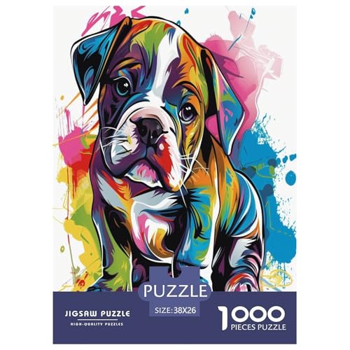 Französische BullHundge Puzzles 1000-teilige Schwer Puzzle Spielzeug Lernspiel Impossible Herausforderungsspielzeug Für Erwachsene Kinder 38x26cm/1000pcs Französische BullHundge Puzzles 1000-teilige Schwer Puzzle Spielzeug Lernspiel Impossible Herausforderungsspielzeug Für Erwachsene Kinder 38x26cm/1000pcs von GAOYUCHUN