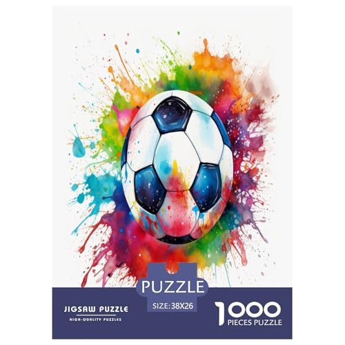 Fußball Puzzle 1000 Teile Schwer Puzzle Spielzeug Pädagogisches Spiel Impossible Herausforderung Spielzeug Für Erwachsene Und Kinder Ab 12 Jahren 38x26cm/1000pcs Fußball Puzzle 1000 Teile Schwer Puzzle Spielzeug Pädagogisches Spiel Impossible Herausforderung Spielzeug Für Erwachsene Und Kinder Ab 12 Jahren 38x26cm/1000pcs von GAOYUCHUN