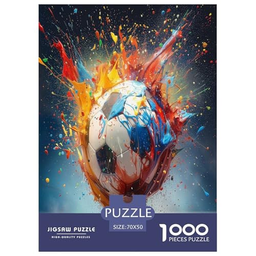 Fußball Puzzle 1000-teilige Schwer Puzzle Spielzeug Lernspiel Impossible Herausforderung Spielzeug Für Erwachsene Und Kinder Ab 12 Jahren 70x50cm/1000pcs Fußball Puzzle 1000-teilige Schwer Puzzle Spielzeug Lernspiel Impossible Herausforderung Spielzeug Für Erwachsene Und Kinder Ab 12 Jahren 70x50cm/1000pcs von GAOYUCHUN