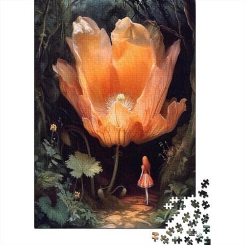 Giant Iris Puzzle 500 Teile Für Erwachsene Puzzles Ein Herausforderndes Rätsel Puzzle Für Erwachsene Und Kinder Ab 14 Jahren 500pcs (52x38cm) von GAOYUCHUN