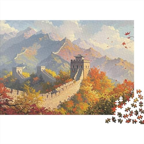 Great Wall 1000 Stück Puzzles Für Erwachsene Teenager Lernspiel Spielzeug Geschenk Moderne Heimdekoration Puzzle Für Erwachsene Und Kinder Ab 14 Jahren 1000pcs (75x50cm) von GAOYUCHUN