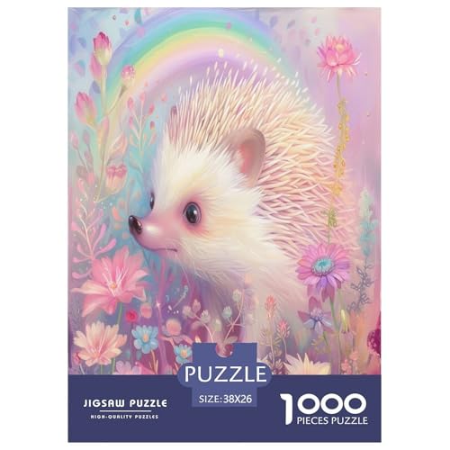 Hedgehog Puzzles 1000 Teile Schwer Puzzle Spielzeug Pädagogisches Spiel Impossible Herausforderung Spielzeug Für Erwachsene Kinder 38x26cm/1000pcs Hedgehog Puzzles 1000 Teile Schwer Puzzle Spielzeug Pädagogisches Spiel Impossible Herausforderung Spielzeug Für Erwachsene Kinder 38x26cm/1000pcs von GAOYUCHUN