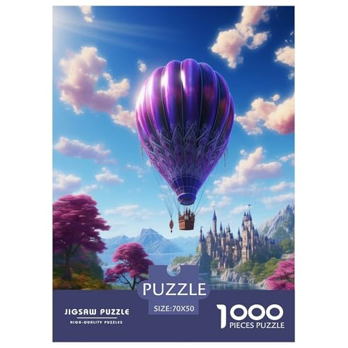 Heißluftballon Puzzle 1000-teilige Schwer Puzzle Spielzeug Pädagogisches Spiel Impossible Herausforderung Spielzeug Für Erwachsene Und Kinder Ab 12 Jahren 70x50cm/1000pcs Heißluftballon Puzzle 1000-teilige Schwer Puzzle Spielzeug Pädagogisches Spiel Impossible Herausforderung Spielzeug Für Erwachsene Und Kinder Ab 12 Jahren 70x50cm/1000pcs von GAOYUCHUN