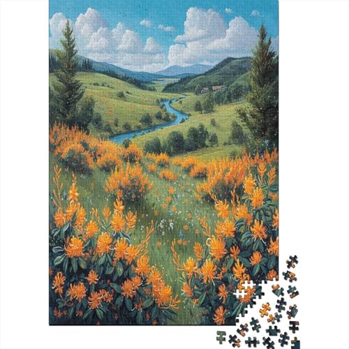 Honeysuckle Puzzle 300 Teile Für Erwachsene Puzzles Puzzlespiele Für Die Ganze Familie Für Erwachsene Und Kinder Ab 12 Jahren 300pcs (40x28cm) von GAOYUCHUN