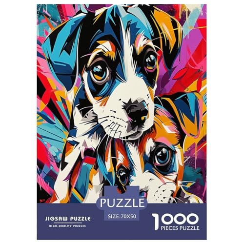Hund Puzzle 1000-teilige Schwer Puzzle Spielzeug Pädagogisches Spiel Impossible Herausforderung Spielzeug Für Erwachsene Und Kinder Ab 12 Jahren 70x50cm/1000pcs Hund Puzzle 1000-teilige Schwer Puzzle Spielzeug Pädagogisches Spiel Impossible Herausforderung Spielzeug Für Erwachsene Und Kinder Ab 12 Jahren 70x50cm/1000pcs von GAOYUCHUN