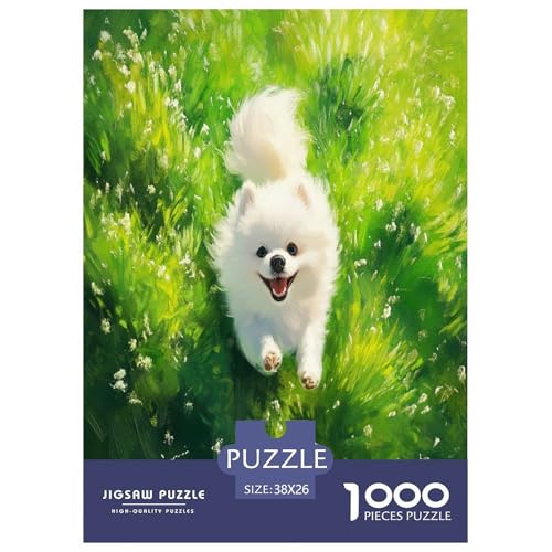 Japanischer Spitz Puzzle 1000-teilige Schwer Puzzle Spielzeug Lernspiel Impossible Herausforderungsspielzeug Für Erwachsene Kinder 38x26cm/1000pcs Japanischer Spitz Puzzle 1000-teilige Schwer Puzzle Spielzeug Lernspiel Impossible Herausforderungsspielzeug Für Erwachsene Kinder 38x26cm/1000pcs von GAOYUCHUN