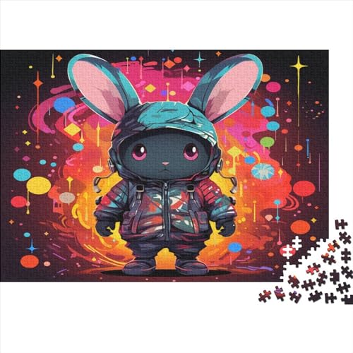 Kaninchen Puzzle 1000 Teile Erwachsener Kniffel Spaß Für Die Ganze Familie - Abwechslungsreiche 1000 Puzzleteilige Motive Puzzlespiel Erwachsene, Puzzel 1000pcs (75x50cm) von GAOYUCHUN