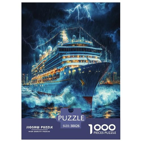 Kreuzfahrtschiff Puzzles 1000 Teile Schwer Puzzle Spielzeug Pädagogisches Spiel Impossible Herausforderung Spielzeug Für Erwachsene Und Kinder in Bewährter 38x26cm/1000pcs Kreuzfahrtschiff Puzzles 1000 Teile Schwer Puzzle Spielzeug Pädagogisches Spiel Impossible Herausforderung Spielzeug Für Erwachsene Und Kinder in Bewährter 38x26cm/1000pcs von GAOYUCHUN