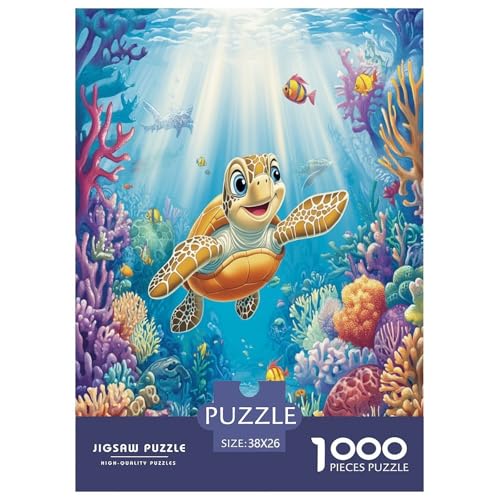 Meeresschildkröte Puzzle 1000-teilige Schwer Puzzle Spielzeug Pädagogisches Spiel Impossible Herausforderung Spielzeug Für Erwachsene Kinder 38x26cm/1000pcs Meeresschildkröte Puzzle 1000-teilige Schwer Puzzle Spielzeug Pädagogisches Spiel Impossible Herausforderung Spielzeug Für Erwachsene Kinder 38x26cm/1000pcs von GAOYUCHUN