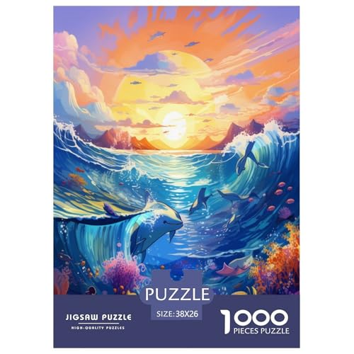 Ozean Puzzle 1000-teilige Schwer Puzzle Spielzeug Pädagogisches Spiel Impossible Herausforderungsspielzeug Für Erwachsene Und Kinder in Bewährter 38x26cm/1000pcs Ozean Puzzle 1000-teilige Schwer Puzzle Spielzeug Pädagogisches Spiel Impossible Herausforderungsspielzeug Für Erwachsene Und Kinder in Bewährter 38x26cm/1000pcs von GAOYUCHUN