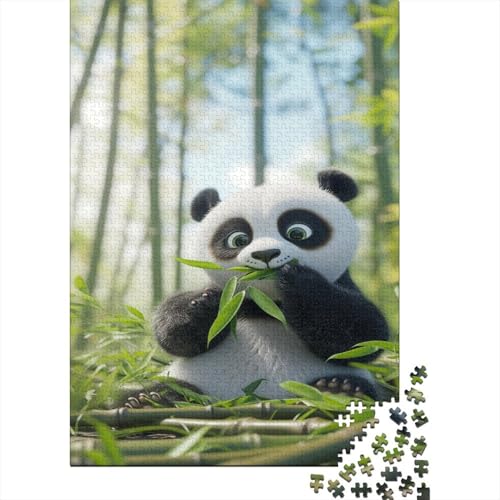Panda 300 Teile Puzzle Für Erwachsene Impossible Puzzle Puzzle Für Erwachsene Und Kinder Ab 14 Jahren 300pcs (40x28cm) von GAOYUCHUN