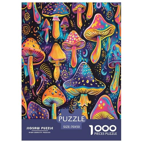 Pilze Puzzle 1000-teilige Schwer Puzzle Spielzeug Lernspiel Impossible Herausforderungsspielzeug Für Erwachsene Und Kinder Ab 12 Jahren 70x50cm/1000pcs Pilze Puzzle 1000-teilige Schwer Puzzle Spielzeug Lernspiel Impossible Herausforderungsspielzeug Für Erwachsene Und Kinder Ab 12 Jahren 70x50cm/1000pcs von GAOYUCHUN