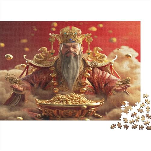 Prompt God 1000 Stück Puzzles Für Erwachsene Teenager Anspruchsvolles Puzzlespiel Für Erwachsene Und Kinder Ab 12 Jahren 1000pcs (75x50cm) von GAOYUCHUN