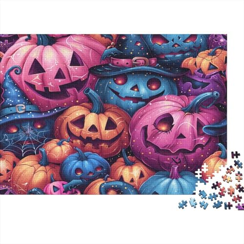 Pumpkin 500 Stück Puzzles Lernspiel Spielzeug Geschenk Geschicklichkeitsspiel Für Die Ganze Familie Puzzle Für Erwachsene Und Kinder Ab 14 Jahren 500pcs (52x38cm) von GAOYUCHUN