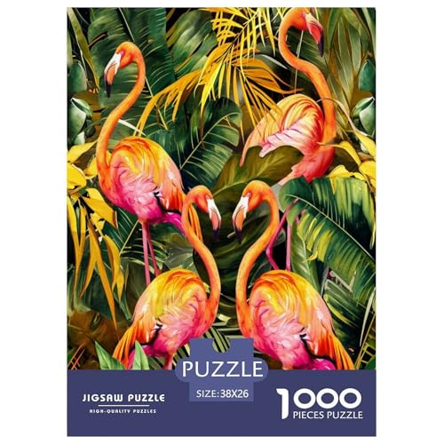 Rosa Flamingos Puzzles 1000 Teile Schwer Puzzle Spielzeug Lernspiel Impossible Herausforderung Spielzeug Für Erwachsene Und Kinder in Bewährter 38x26cm/1000pcs Rosa Flamingos Puzzles 1000 Teile Schwer Puzzle Spielzeug Lernspiel Impossible Herausforderung Spielzeug Für Erwachsene Und Kinder in Bewährter 38x26cm/1000pcs von GAOYUCHUN