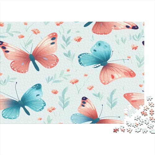 Schmetterling Puzzle 1000 Teile Erwachsener Kniffel Spaß Für Die Ganze Familie - Abwechslungsreiche 1000 Puzzleteilige Motive Puzzle Erwachsene, Puzzel 1000pcs (75x50cm) von GAOYUCHUN