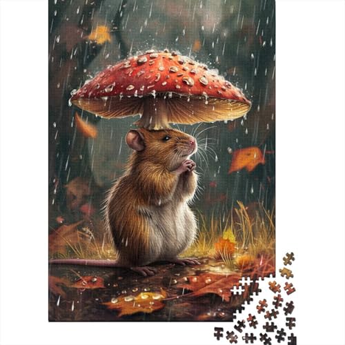 Small Rat 300 Teile Puzzle Für Erwachsene Puzzlespiele Für Die Ganze Familie Für Erwachsene Und Kinder Ab 12 Jahren 300pcs (40x28cm) von GAOYUCHUN