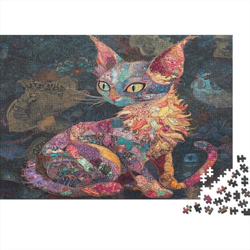 Sphinx Katze Puzzle 1000 Teile Puzzles Für Erwachsene Klassische Puzzles 1000 Teile Erwachsene Puzzlespiel Erwachsene 1000 Teile Erwachsenen Puzzlespiel Puzzel 1000pcs (75x50cm) von GAOYUCHUN