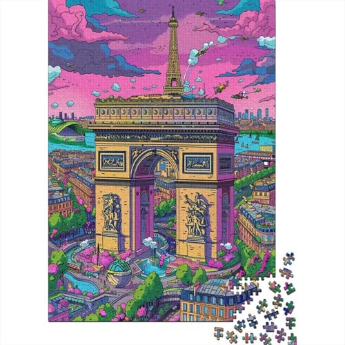 The Arc De 1000-teiliges Puzzle Für Erwachsene Kinder Brain Challenge Spielen Character Puzzles Spiel Für Erwachsene Und Kinder Ab 12 Jahren 1000pcs (75x50cm) von GAOYUCHUN